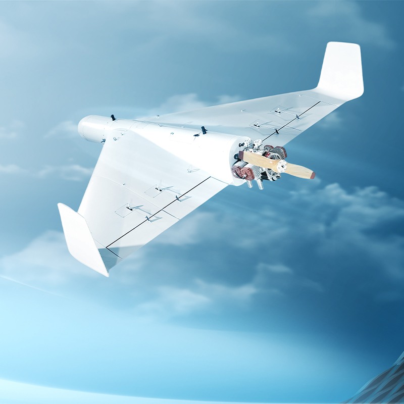 Long-endurance anti-jamming UAV countering saturation threats