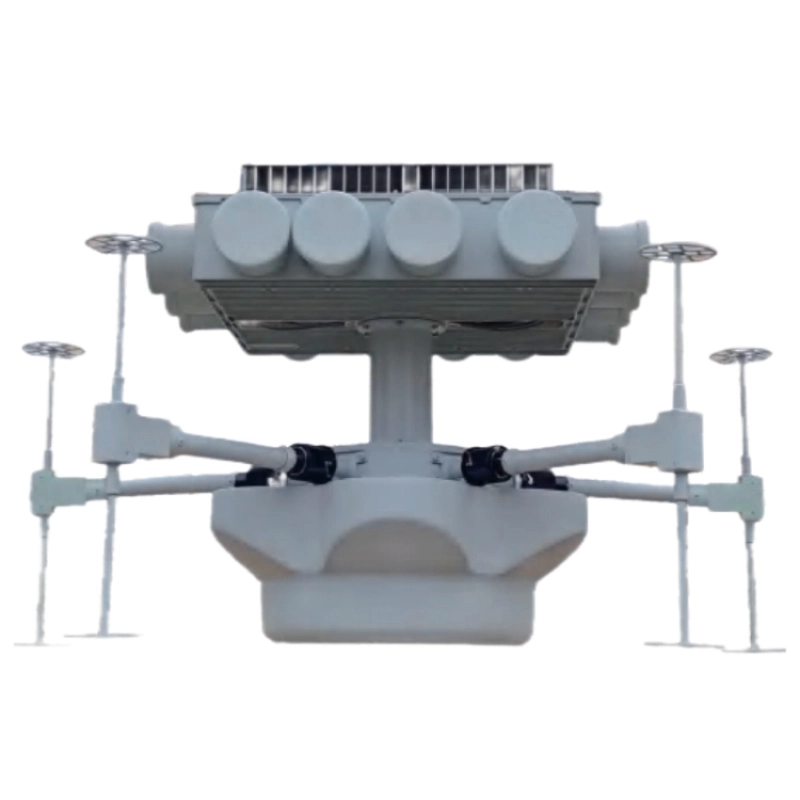 Radar and optoelectronic combined detection